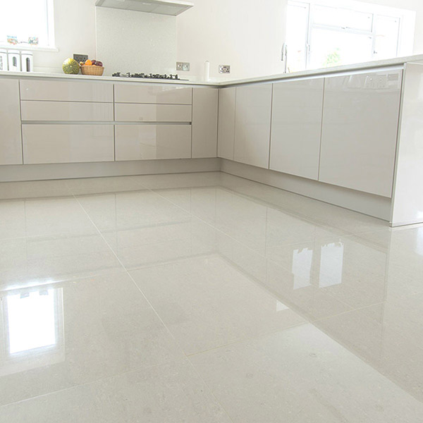 Super White 60x60 Kitchen Tiles Belfast